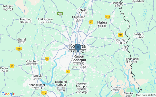 Kaart met locatie Indian Museum